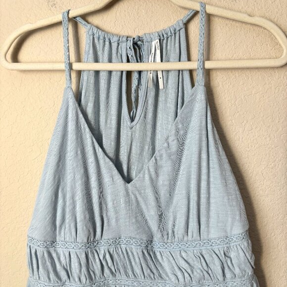 By Anthropologie Flirty V-Neck Asymmetrical Peasant Boho - Picture 4 of 15